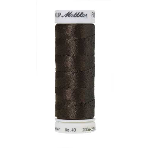 1375 - Dark Charcoal Poly Sheen Thread
